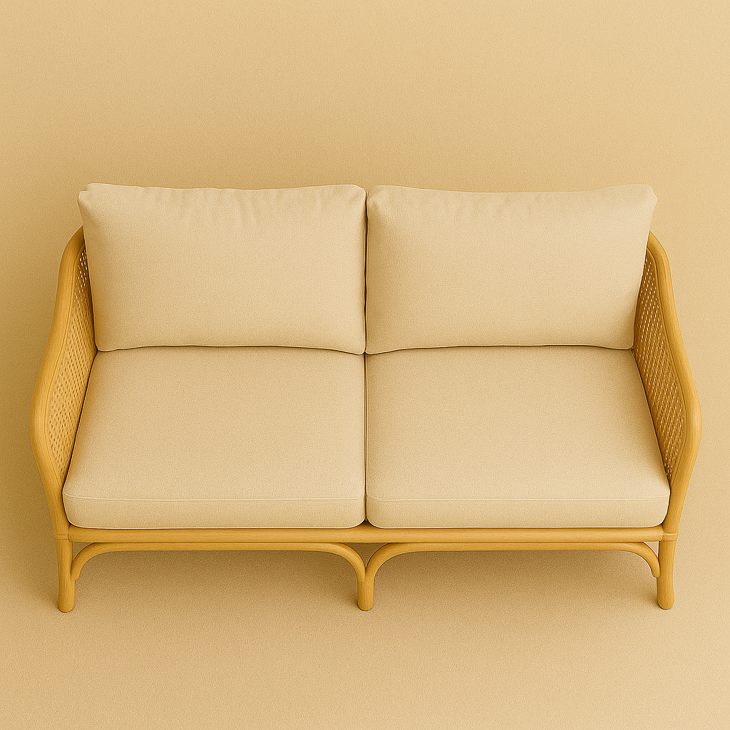 The Byron - 2 Seater Rattan Sofa