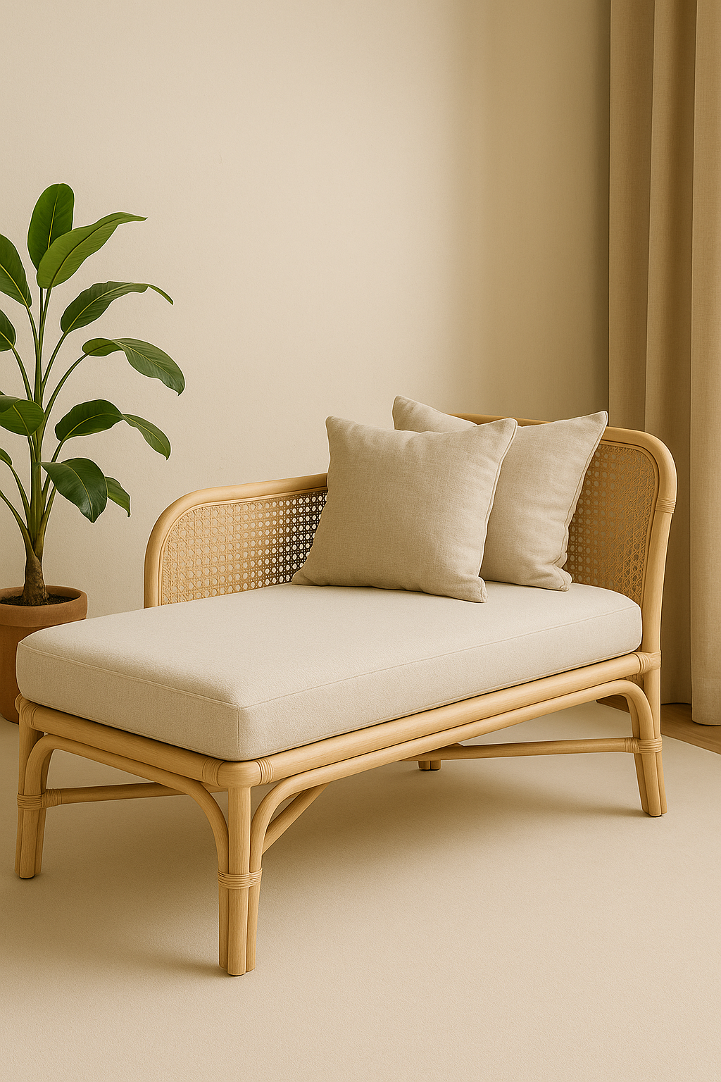 The Uluwatu – Rattan Daybed / Lounge Chair